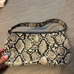 JW PEI snakeskin handbag